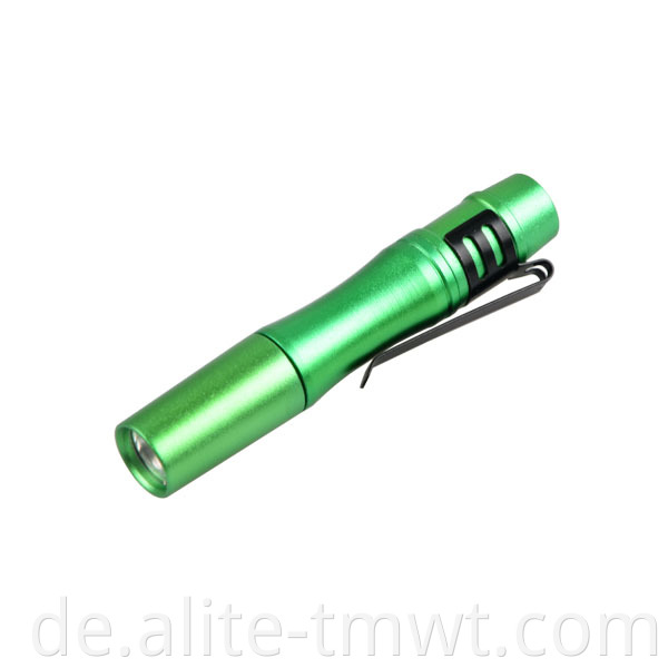 365-395nm tragbares Griff LED Penlight Medical mit Taschenclip-Gelddetektor UV LED-Härtung Torch